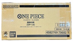 JAPANESE One Piece OP-12 Master and Student Bonds Booster CASE (12 Boxes)